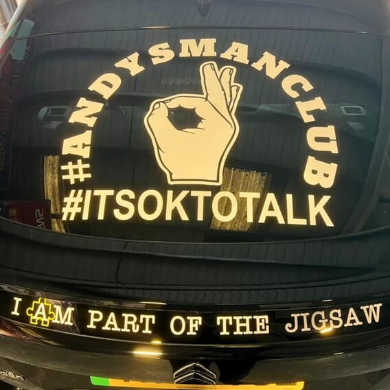 An image of vehicle graphics for ANDYSMANCLUB.